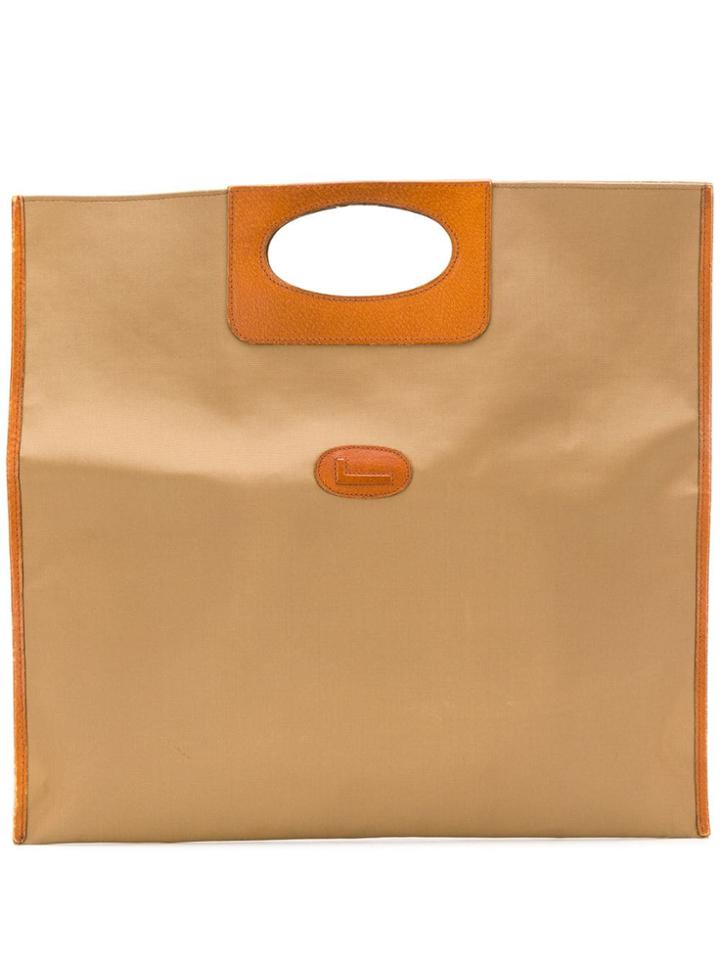 A.n.g.e.l.o. Vintage Cult 1990's Foldover Tote - Neutrals