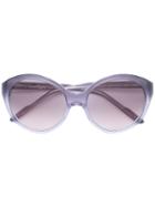 Courrèges - Round Sunglasses - Women - Acetate - One Size, Grey, Acetate