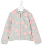 Liu Jo Kids - Polka Dot Hoodie - Kids - Cotton/polyester - 4 Yrs, Grey