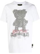 Philipp Plein Teddy Print T-shirt - White