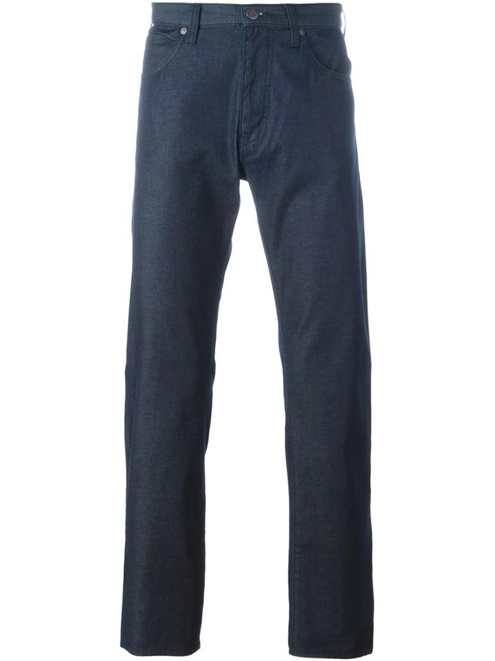 Armani Jeans Slim-fit Jeans, Men's, Size: 40, Blue, Cotton/spandex/elastane