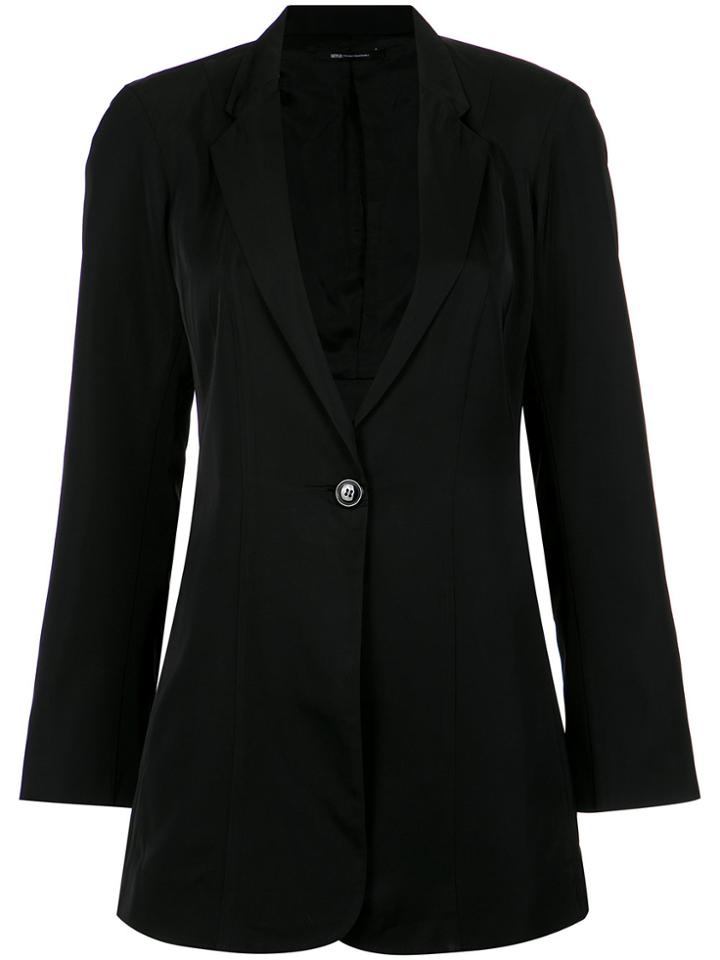 Uma Raquel Davidowicz Fitted Waist Blazer - Black