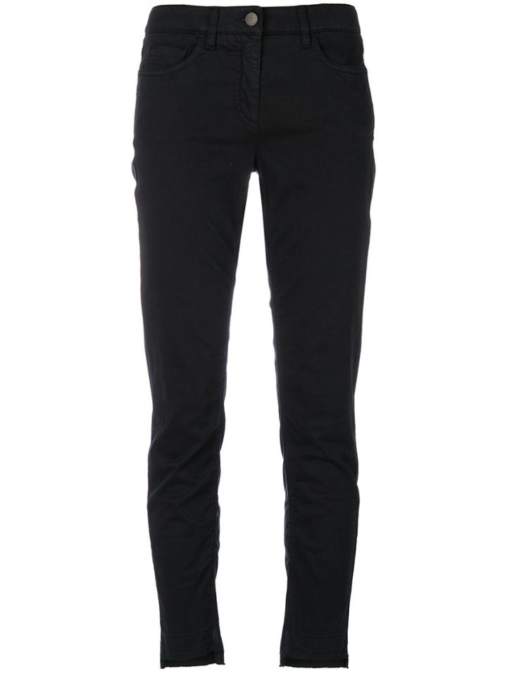 Luisa Cerano Skinny Jeans - Black