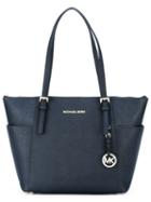 Michael Michael Kors Jet Set Top-zip Tote - Blue