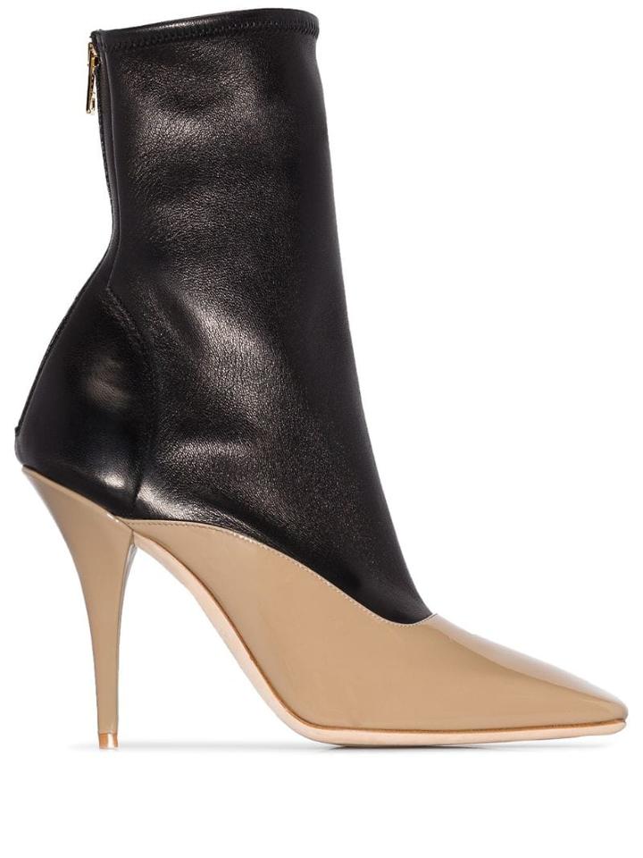 Burberry Misbrooke 105mm Two-tone Boots - Brown