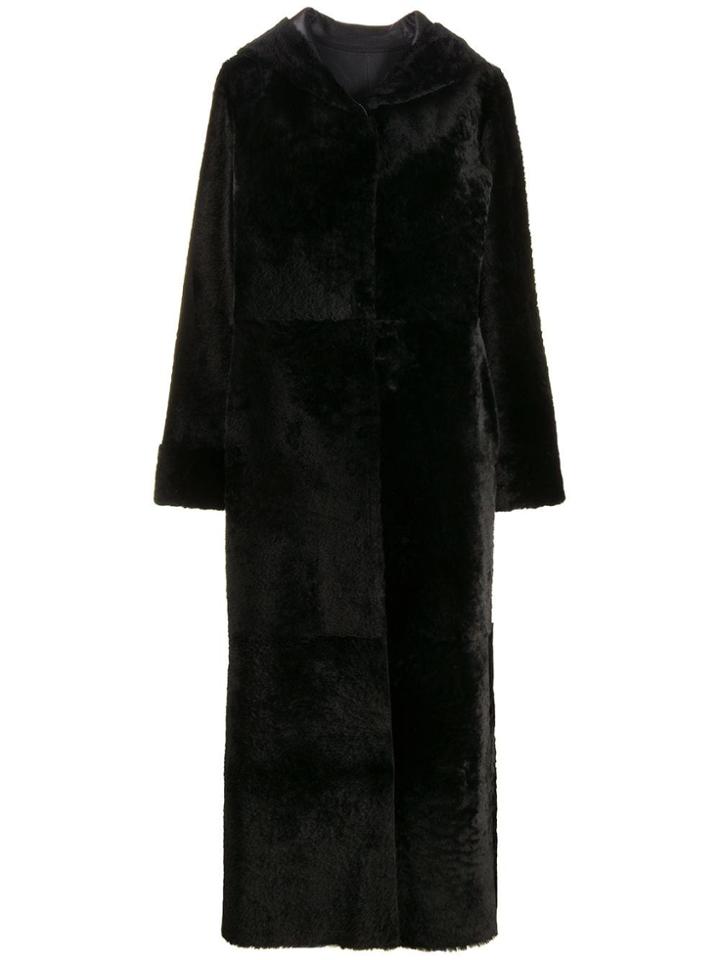 Liska Tal Hooded Coat - Black