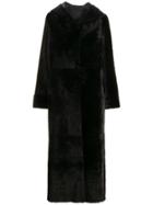 Liska Tal Hooded Coat - Black