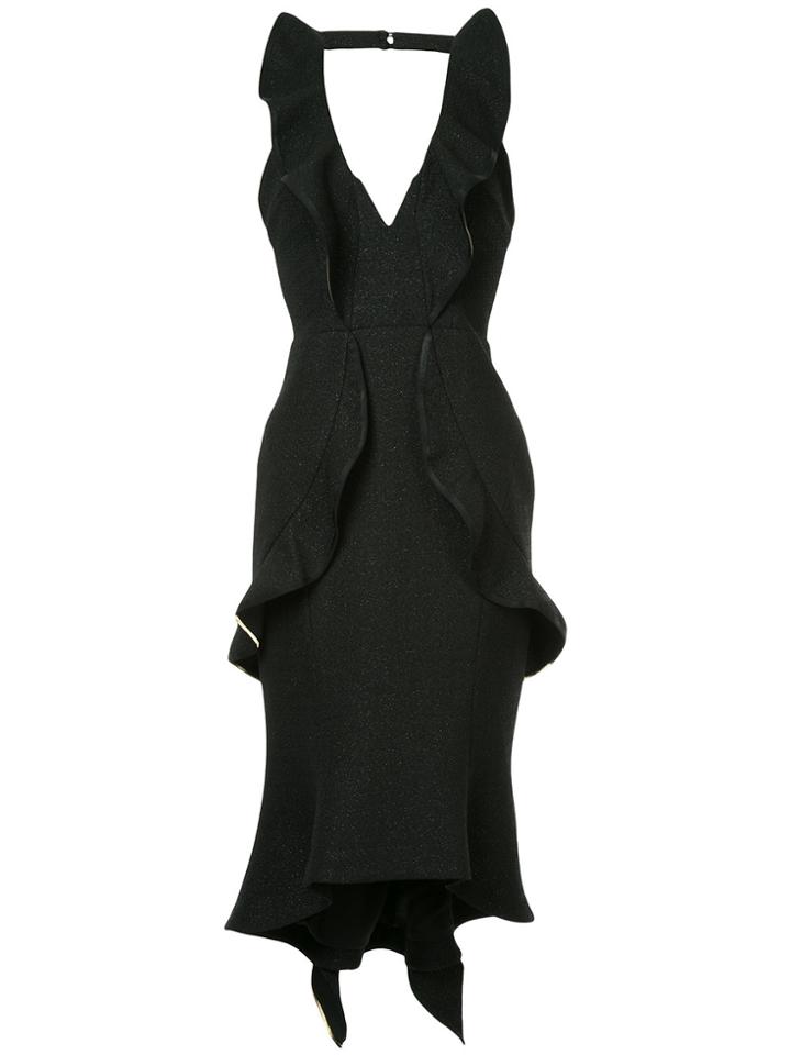 Rebecca Vallance Belize Midi Dress - Black