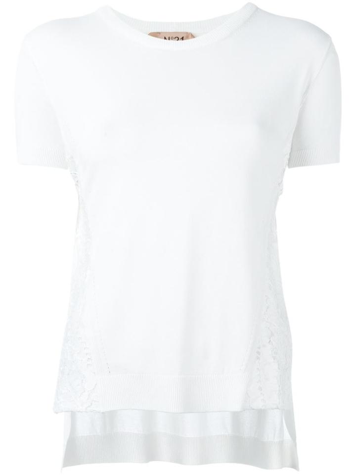 N.21 Lace Panelled Sweater