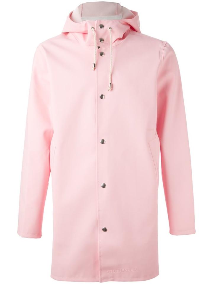 Stutterheim 'stockholm' Raincoat, Adult Unisex, Size: Xs, Pink/purple, Polyester