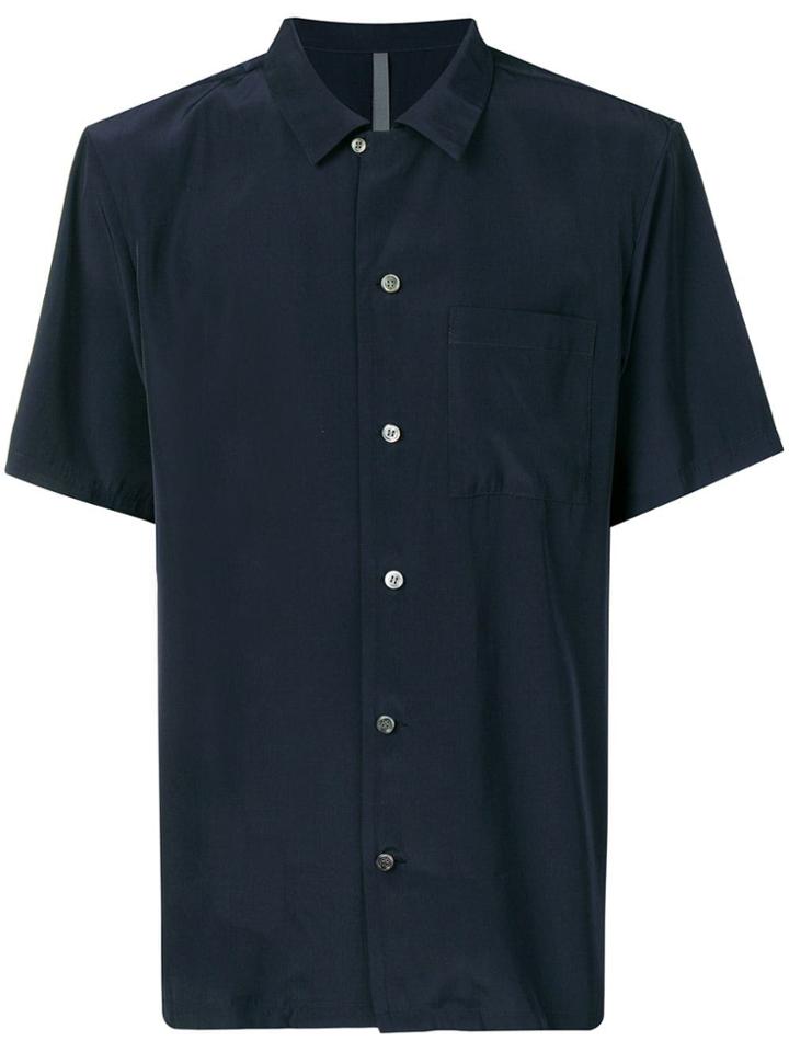 Attachment Straight-fit Shirt - Blue