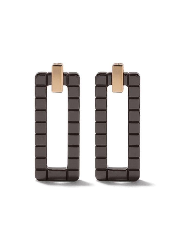Chopard 18kt Rose Gold Ice Cube Pure Earrings - Fairmined Rose Gold /