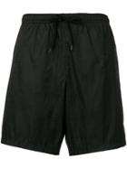 Moschino Logo Print Swims Shorts - Black