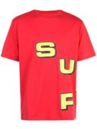 Supreme Logo Print T-shirt - Red