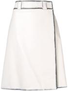 Prada A-line Skirt - White