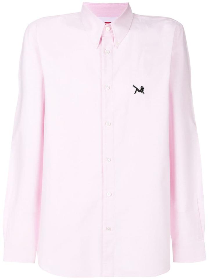 Calvin Klein 205w39nyc Patch Detail Button Down Shirt - Pink