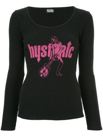 Hysteric Glamour Hysteric Print T-shirt - Black