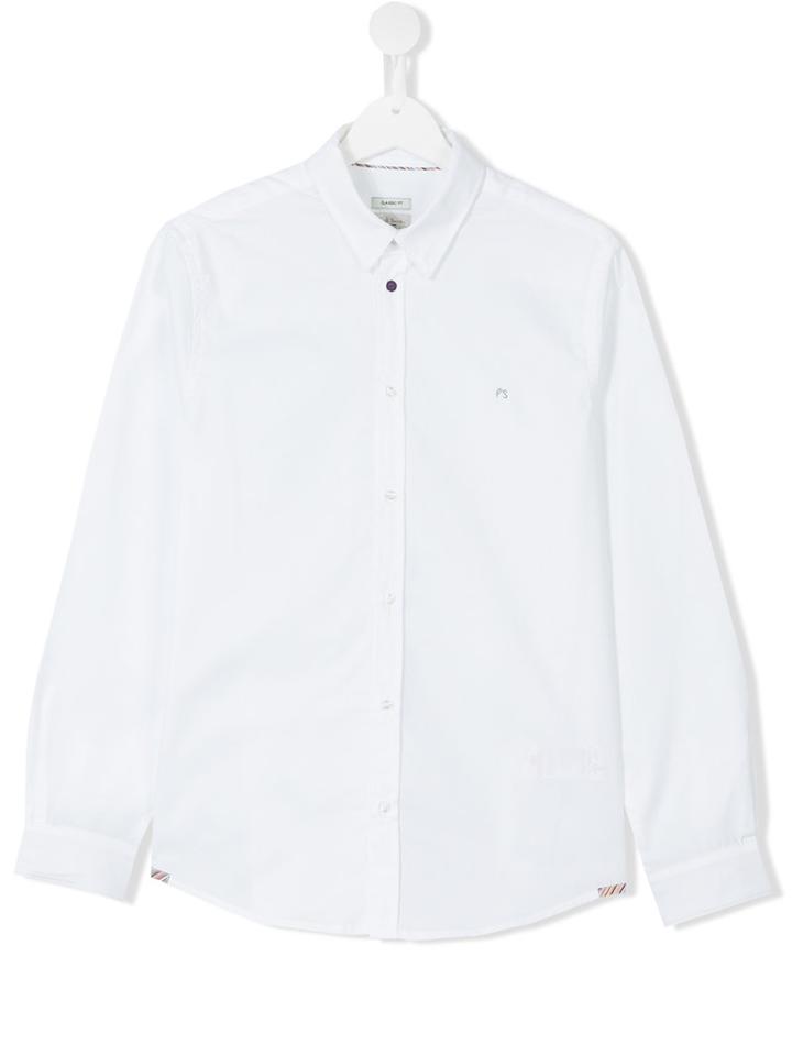 Paul Smith Junior - Teen Classic Shirt - Kids - Cotton - 14 Yrs, Boy's, White