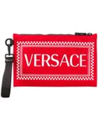 Versace Versace Dp84725dnyver Kr3bn Furs & Skins->leather - Red