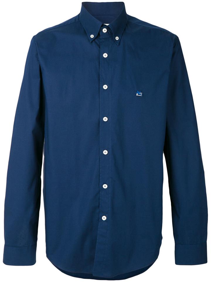 Etro Slim Buttondown Shirt - Blue