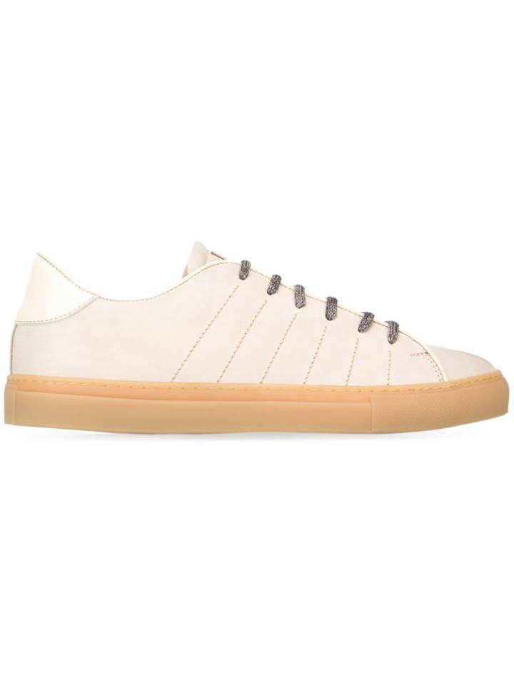 Eleventy Stitching Detail Sneakers