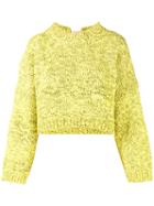 J.w.anderson - Tie Detail Top - Women - Cotton - M, Women's, Yellow/orange, Cotton