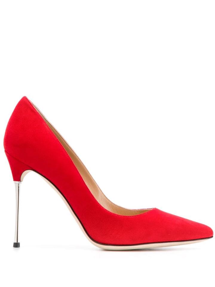 Sergio Rossi Stiletto Pumps - Red