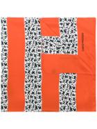 Corto Moltedo Printed Scarf - Red