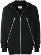 Maison Margiela Hooded Zip Jacket - Black
