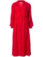 Kamperett Marian Midi Dress - Red