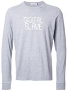Undercover 'digital Slave' Print T-shirt, Men's, Size: 4, Grey, Cotton