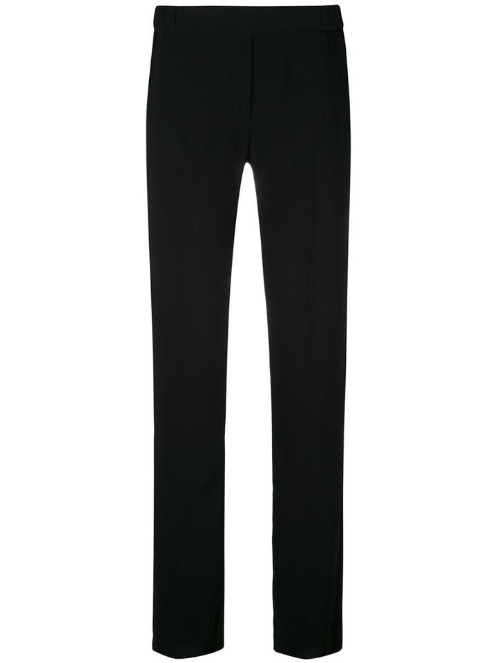 Mm6 Maison Margiela - Classic Tapered Trousers - Women - Polyester - 40, Black, Polyester