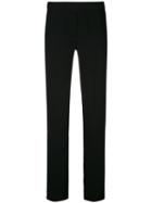 Mm6 Maison Margiela - Classic Tapered Trousers - Women - Polyester - 40, Black, Polyester