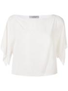 D.exterior - Classic Crop Top - Women - Silk - M, White, Silk