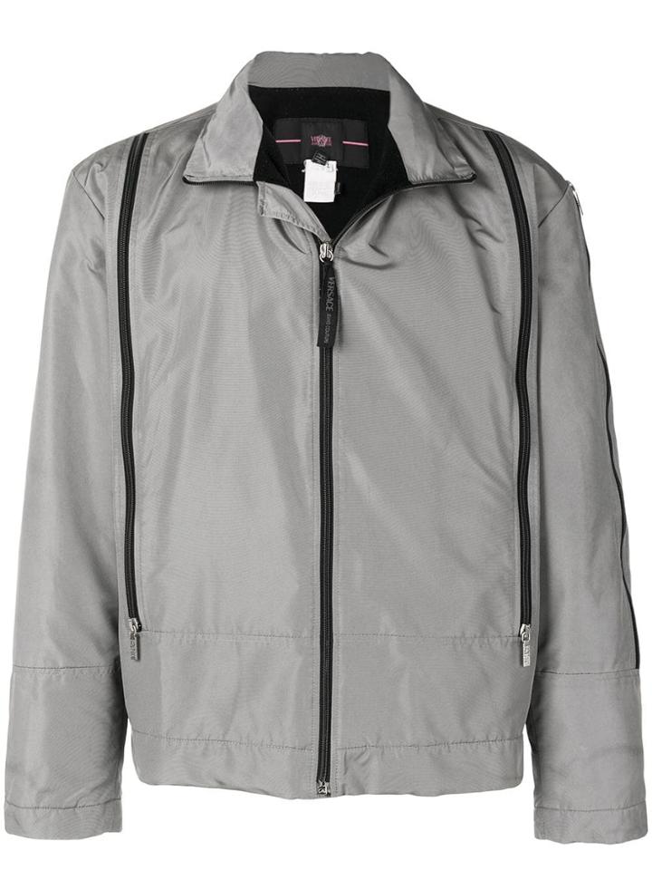 Versace Vintage Versace Coat - Grey