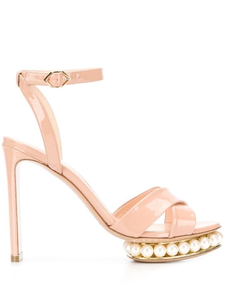 Nicholas Kirkwood Casati Pearl Platform Sandals - Neutrals