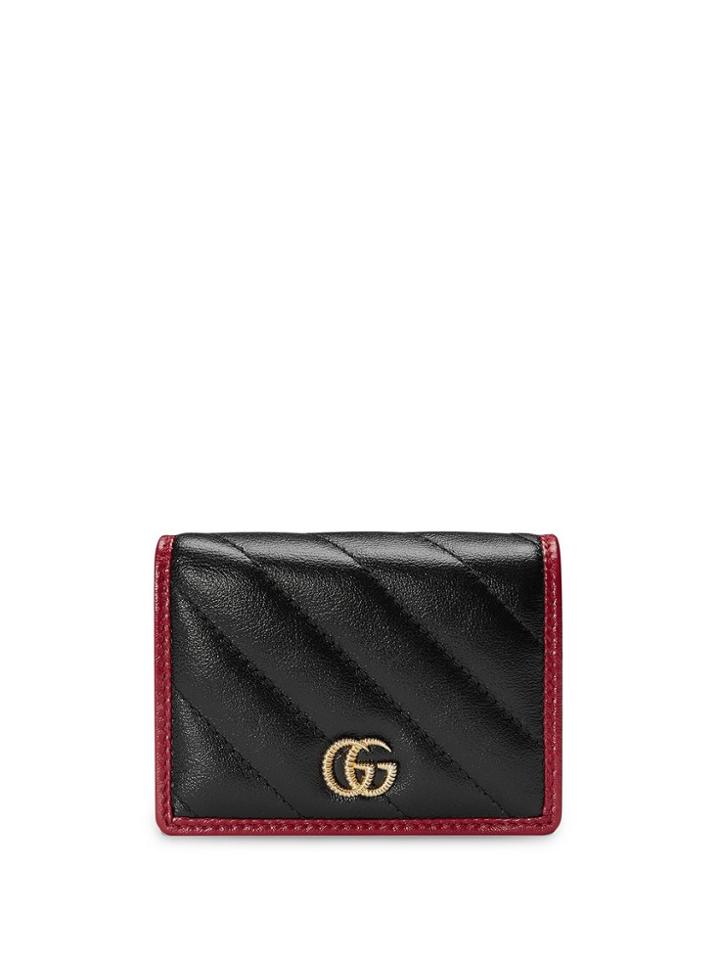 Gucci Portacarte Gg Marmont - Black