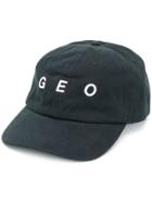 Geo Essential Logo Cap - Black