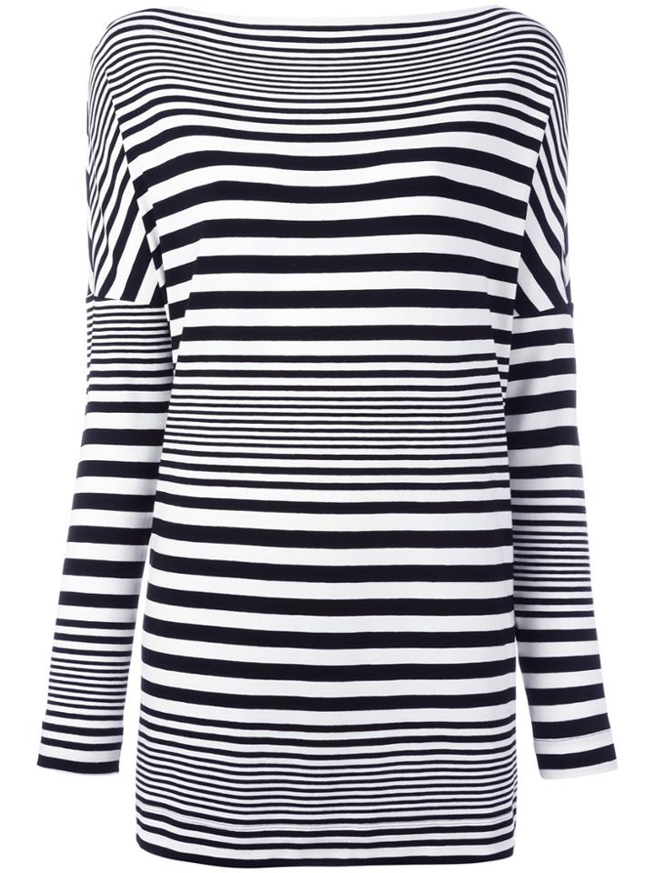I'm Isola Marras Striped Top - Black