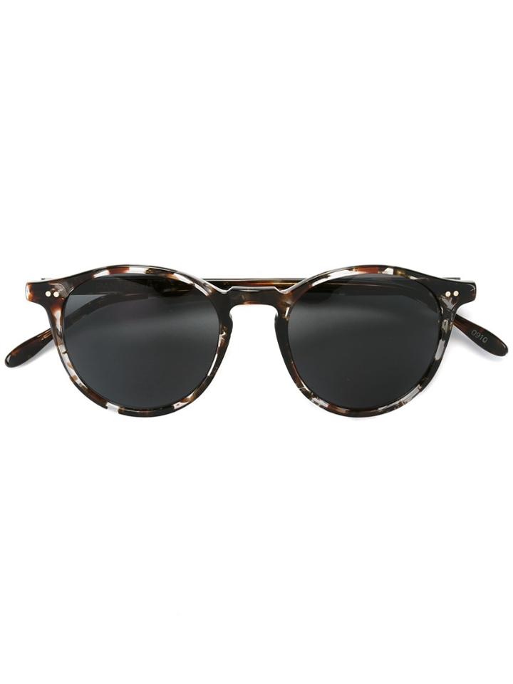 Pantos Paris Tortoiseshell Sunglasses - Black