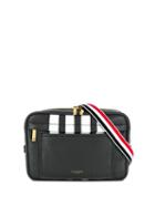 Thom Browne 4-bar Deerskin Belt Bag - Grey
