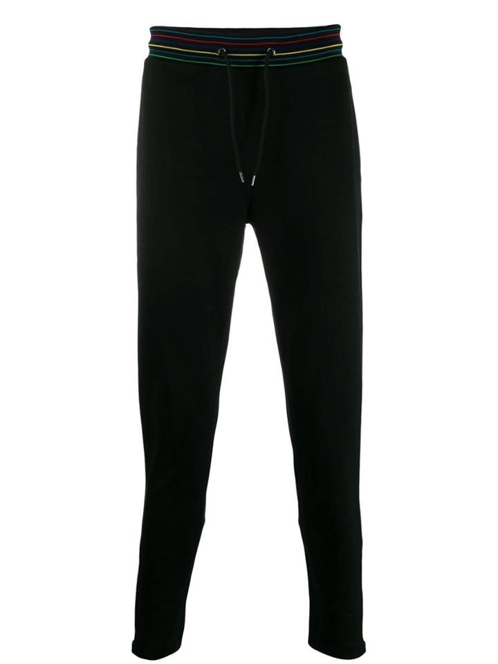 Ps Paul Smith Striped Track Pants - Black