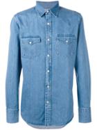 Tom Ford - Button-up Denim Shirt - Men - Cotton - 43, Blue, Cotton