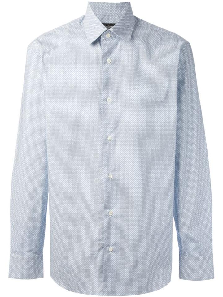 Salvatore Ferragamo Mini Print Shirt