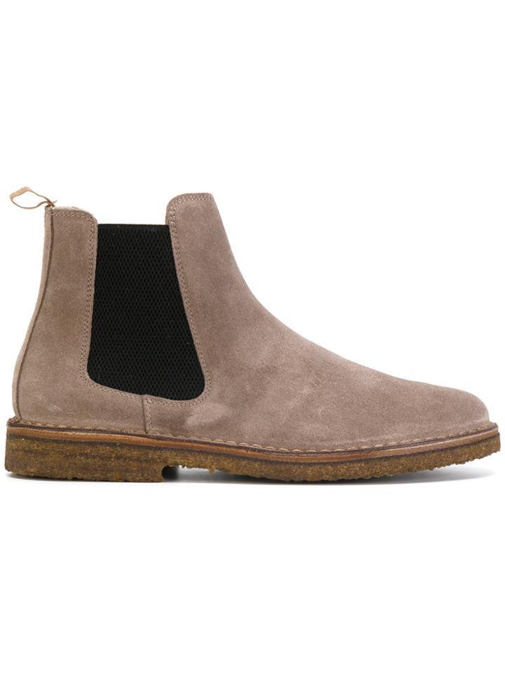 Astorflex Stretch Panel Ankle Boots - Grey