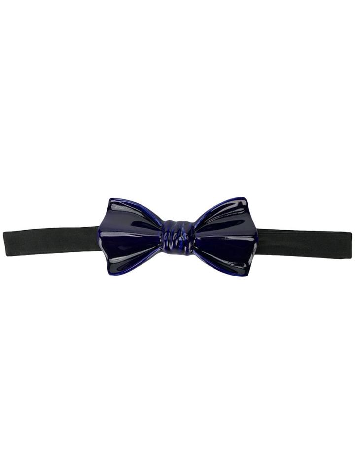 Cor Sine Labe Doli Ceramic Bow Tie - Blue