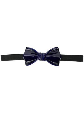 Cor Sine Labe Doli Ceramic Bow Tie - Blue