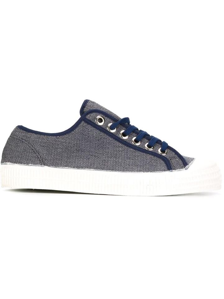 Ymc Trim Detail Lo-top Lace Up Sneakers