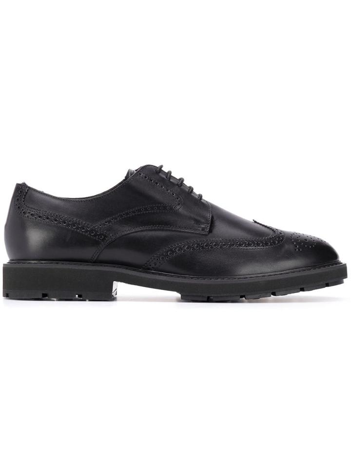 Tod's Lined Oxford Brogues - Black