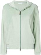 Fabiana Filippi Zipped Hoodie - Green